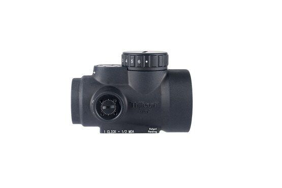 This rugged optic features .5 MOA reticle adjustments.
